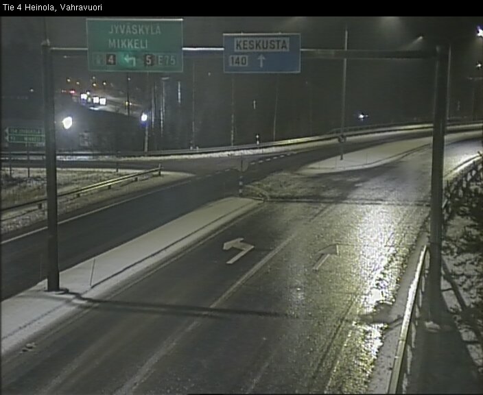 Weather Camera Image Väg 4 Heinola, Vahravuori, Heinola, Päijät-Häme