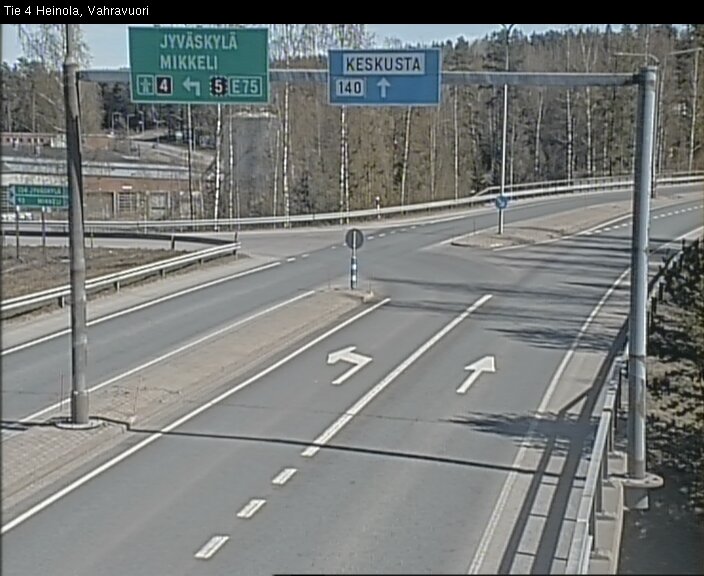 Kelikamerat Kuva Tie 4 Heinola, Vahravuori, Heinola, Päijät-Häme