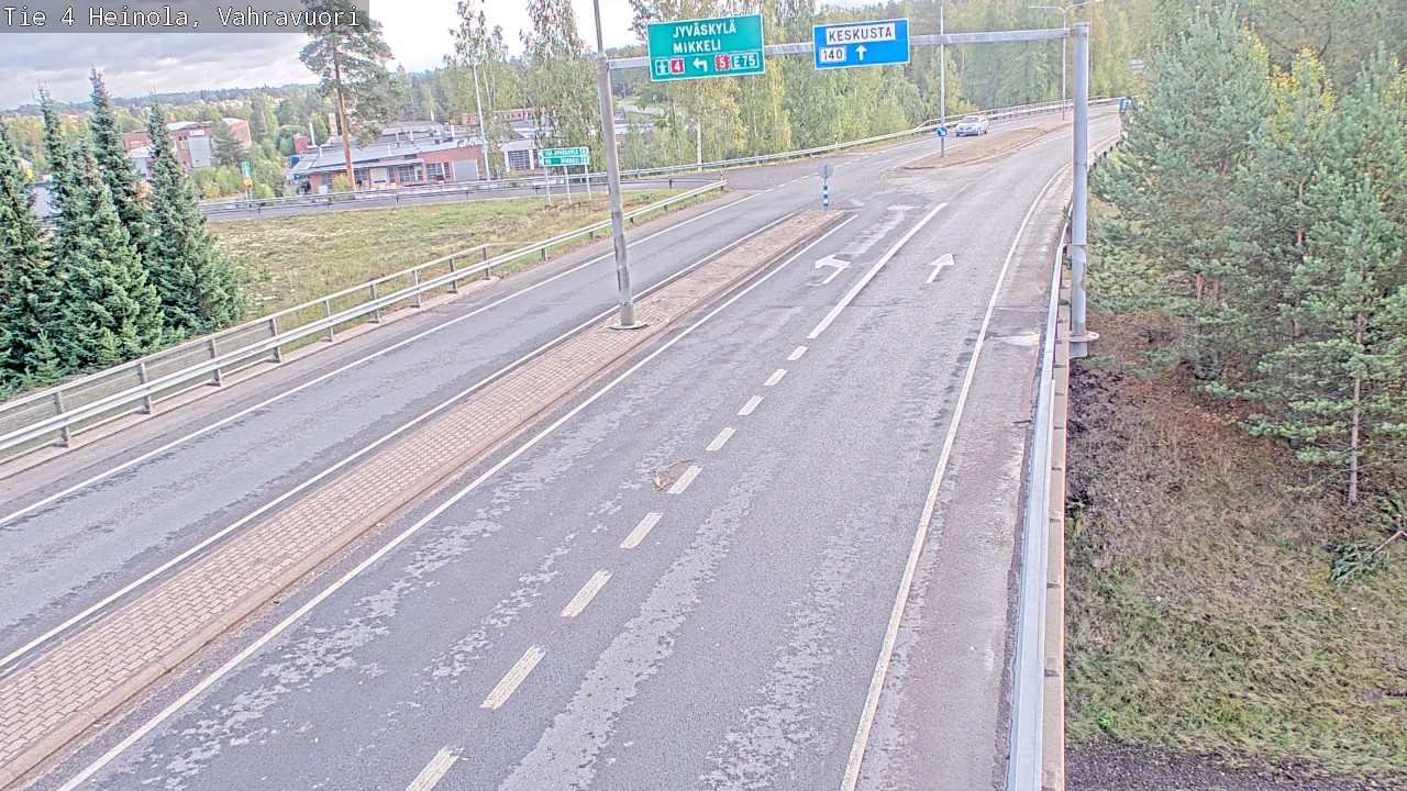 Weather Camera Image Road 4 Heinola, Vahravuori, Heinola, Päijät-Häme