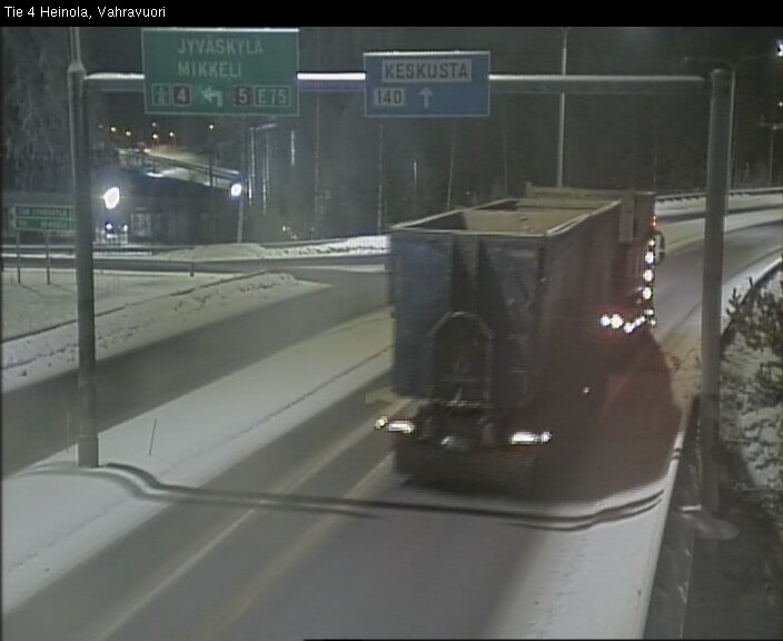 Kelikamerat Kuva Tie 4 Heinola, Vahravuori, Heinola, Päijät-Häme