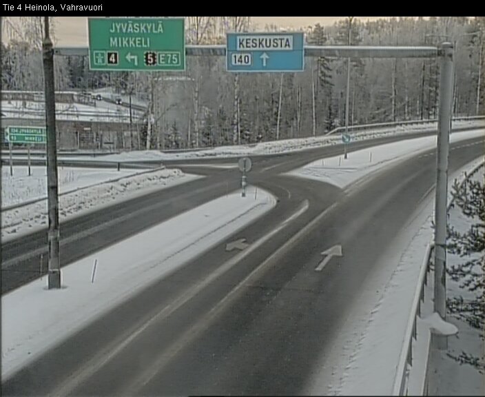 Weather Camera Image Road 4 Heinola, Vahravuori, Heinola, Päijät-Häme