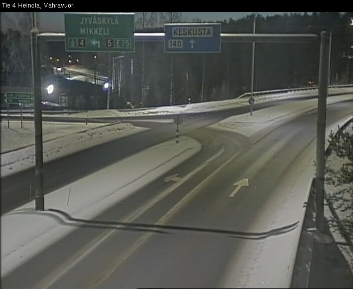 Kelikamerat Kuva Tie 4 Heinola, Vahravuori, Heinola, Päijät-Häme