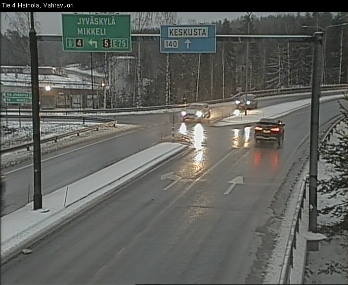 Weather Camera Image Väg 4 Heinola, Vahravuori, Heinola, Päijät-Häme