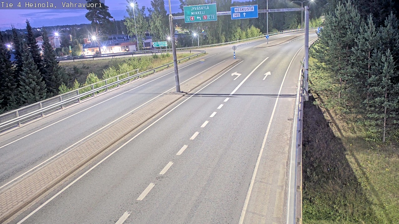 Kelikamerat Kuva Tie 4 Heinola, Vahravuori, Heinola, Päijät-Häme