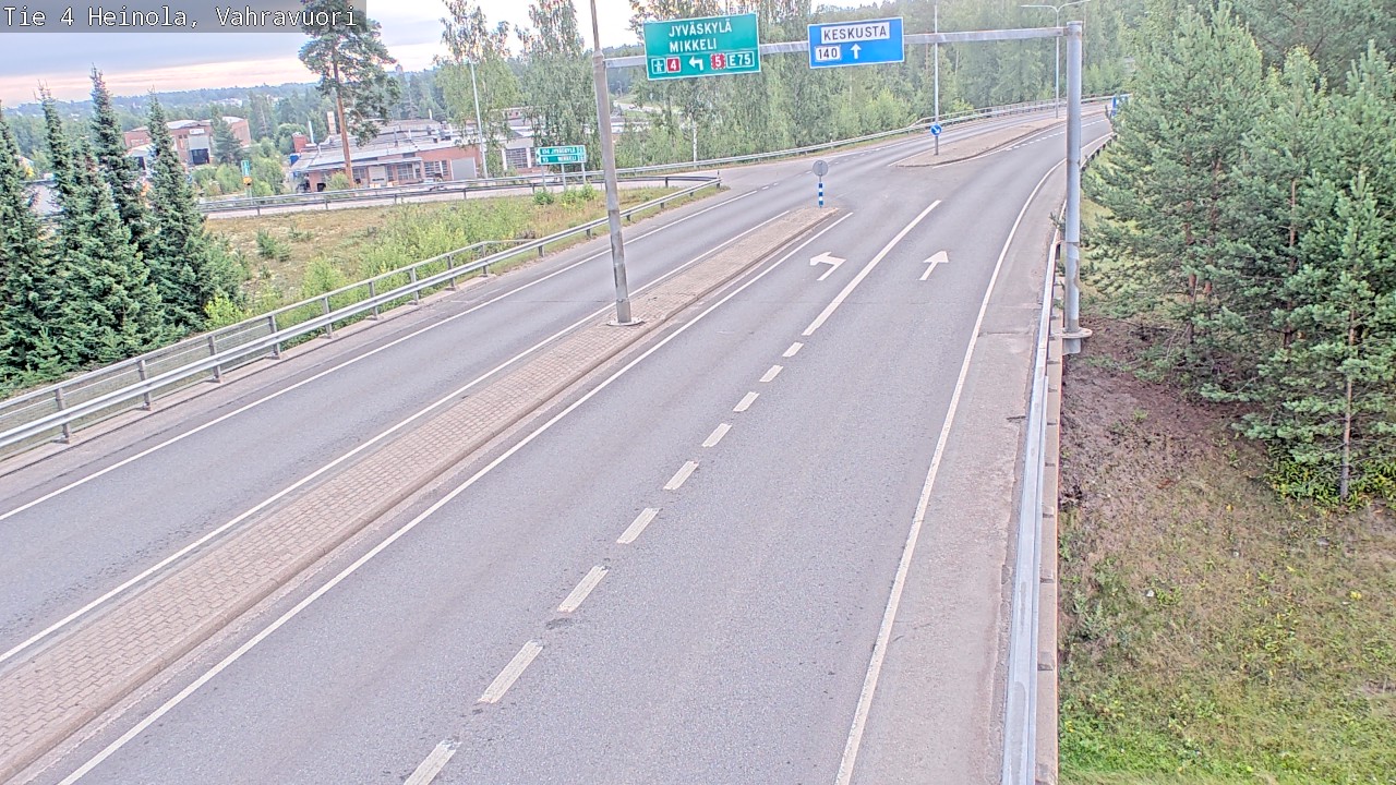 Weather Camera Image Road 4 Heinola, Vahravuori, Heinola, Päijät-Häme