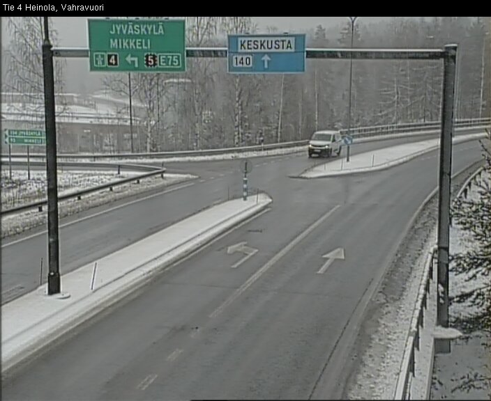 Weather Camera Image Väg 4 Heinola, Vahravuori, Heinola, Päijät-Häme