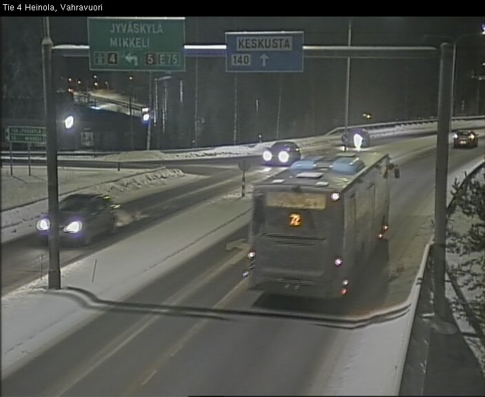 Weather Camera Image Road 4 Heinola, Vahravuori, Heinola, Päijät-Häme