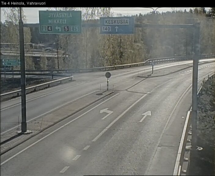 Weather Camera Image Väg 4 Heinola, Vahravuori, Heinola, Päijät-Häme