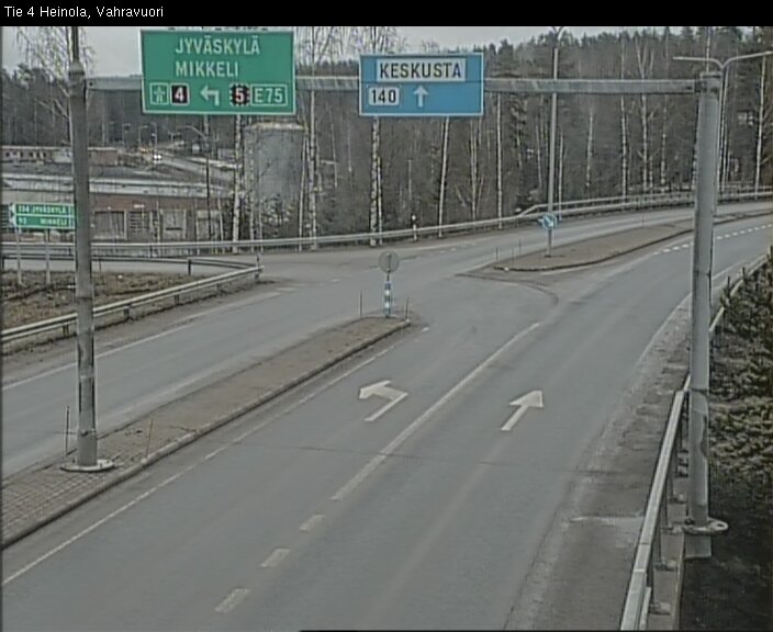Weather Camera Image Road 4 Heinola, Vahravuori, Heinola, Päijät-Häme