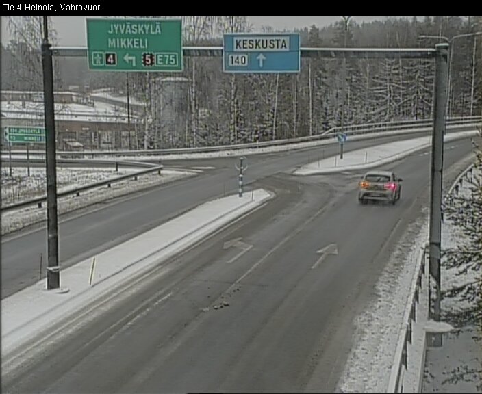 Weather Camera Image Väg 4 Heinola, Vahravuori, Heinola, Päijät-Häme