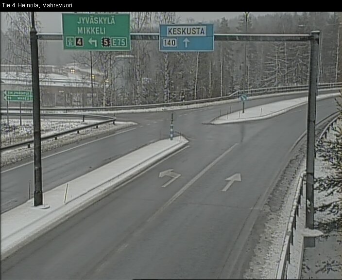 Weather Camera Image Väg 4 Heinola, Vahravuori, Heinola, Päijät-Häme