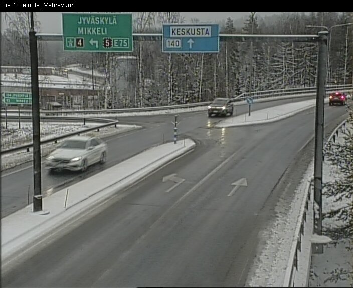 Weather Camera Image Väg 4 Heinola, Vahravuori, Heinola, Päijät-Häme