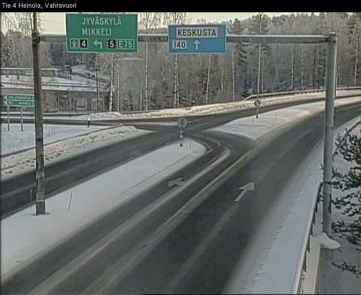 Weather Camera Image Road 4 Heinola, Vahravuori, Heinola, Päijät-Häme