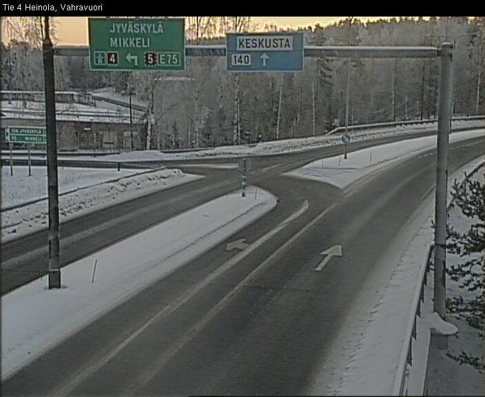 Kelikamerat Kuva Tie 4 Heinola, Vahravuori, Heinola, Päijät-Häme