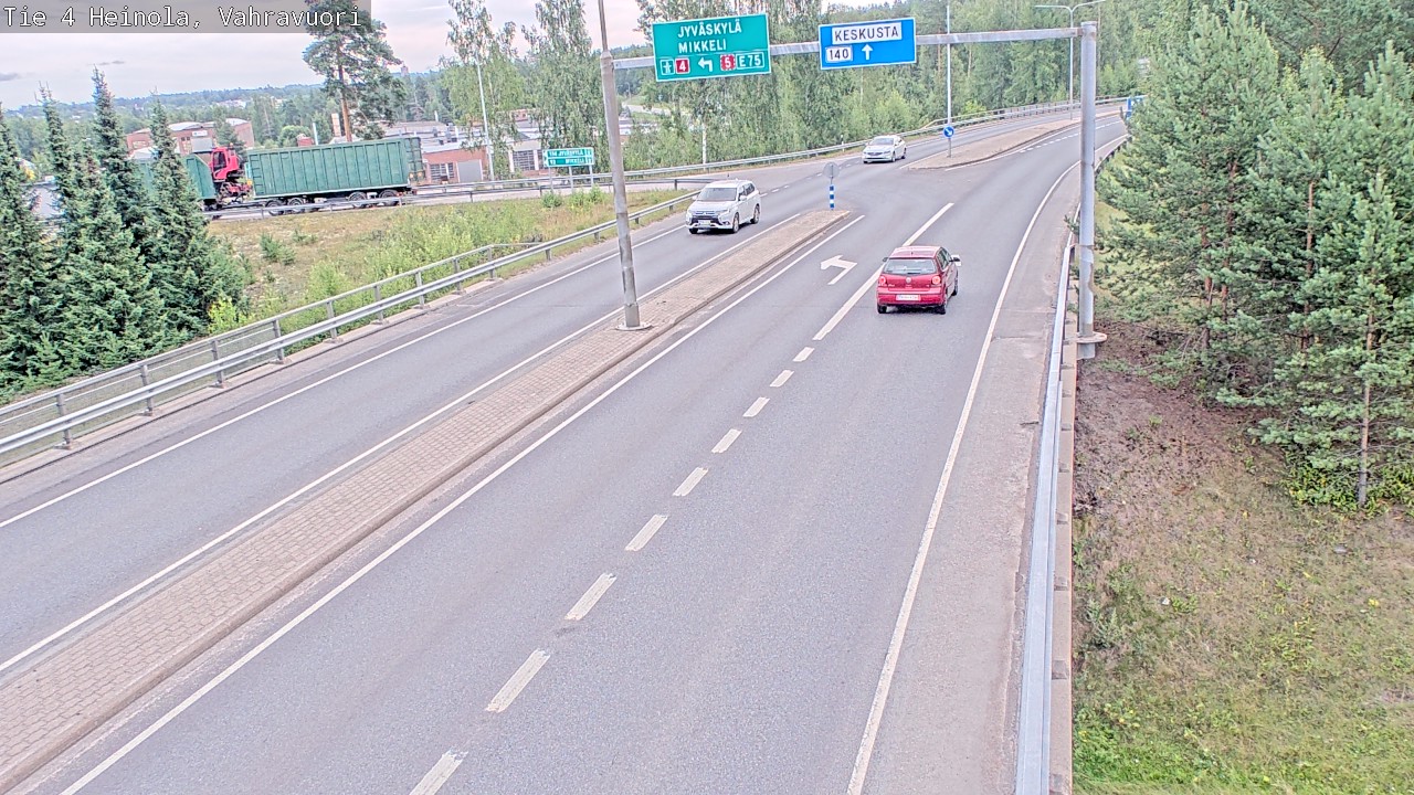 Kelikamerat Kuva Tie 4 Heinola, Vahravuori, Heinola, Päijät-Häme