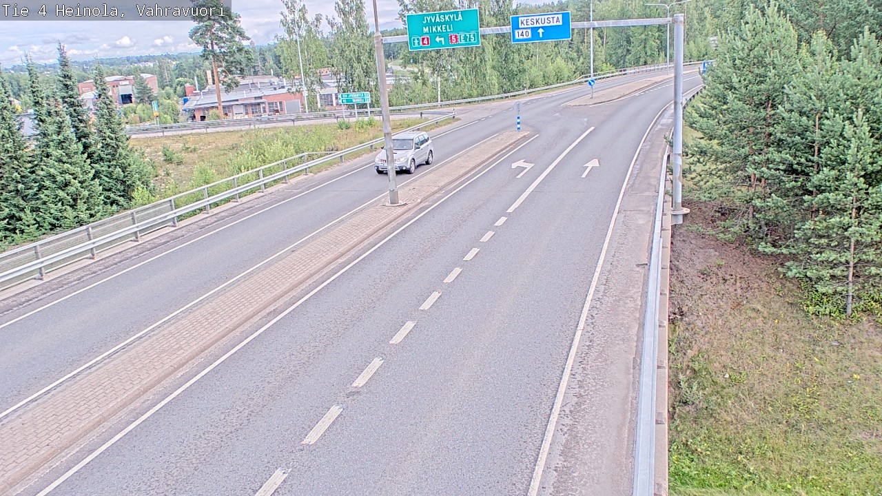 Kelikamerat Kuva Tie 4 Heinola, Vahravuori, Heinola, Päijät-Häme