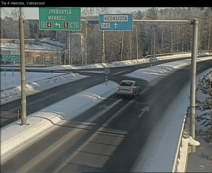 Weather Camera Image Road 4 Heinola, Vahravuori, Heinola, Päijät-Häme