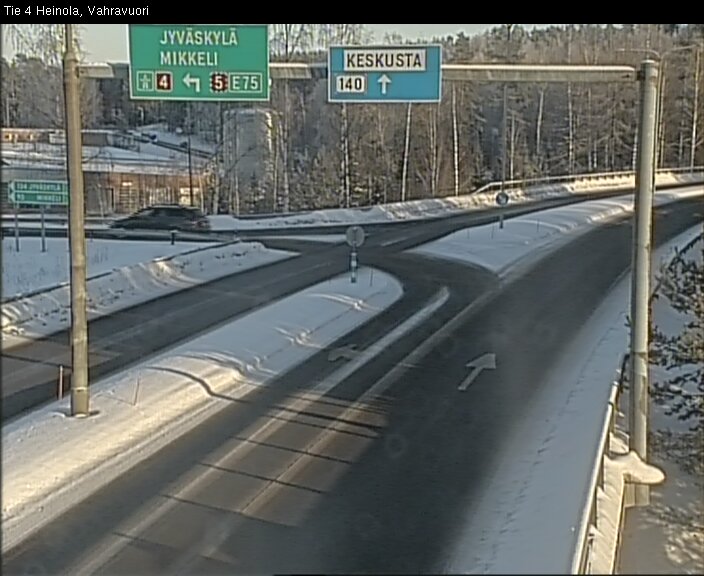 Kelikamerat Kuva Tie 4 Heinola, Vahravuori, Heinola, Päijät-Häme