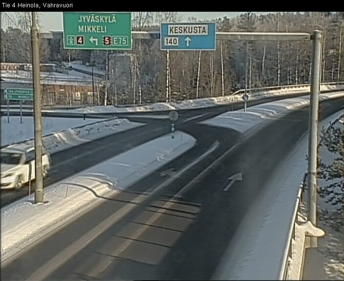 Weather Camera Image Road 4 Heinola, Vahravuori, Heinola, Päijät-Häme