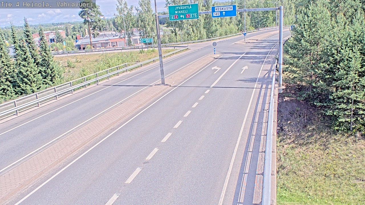 Kelikamerat Kuva Tie 4 Heinola, Vahravuori, Heinola, Päijät-Häme