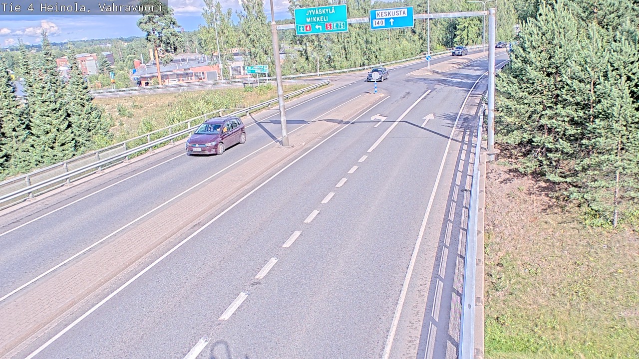 Kelikamerat Kuva Tie 4 Heinola, Vahravuori, Heinola, Päijät-Häme