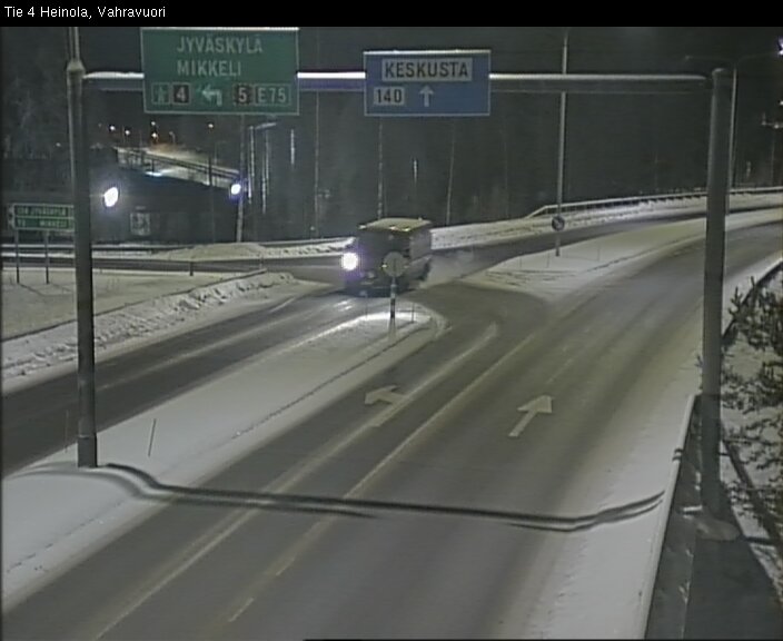 Weather Camera Image Väg 4 Heinola, Vahravuori, Heinola, Päijät-Häme
