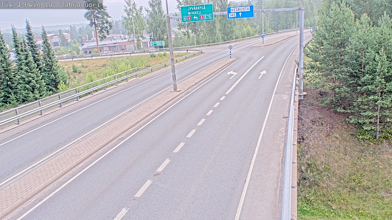 Weather Camera Image Road 4 Heinola, Vahravuori, Heinola, Päijät-Häme