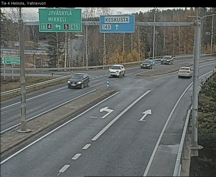 Kelikamerat Kuva Tie 4 Heinola, Vahravuori, Heinola, Päijät-Häme