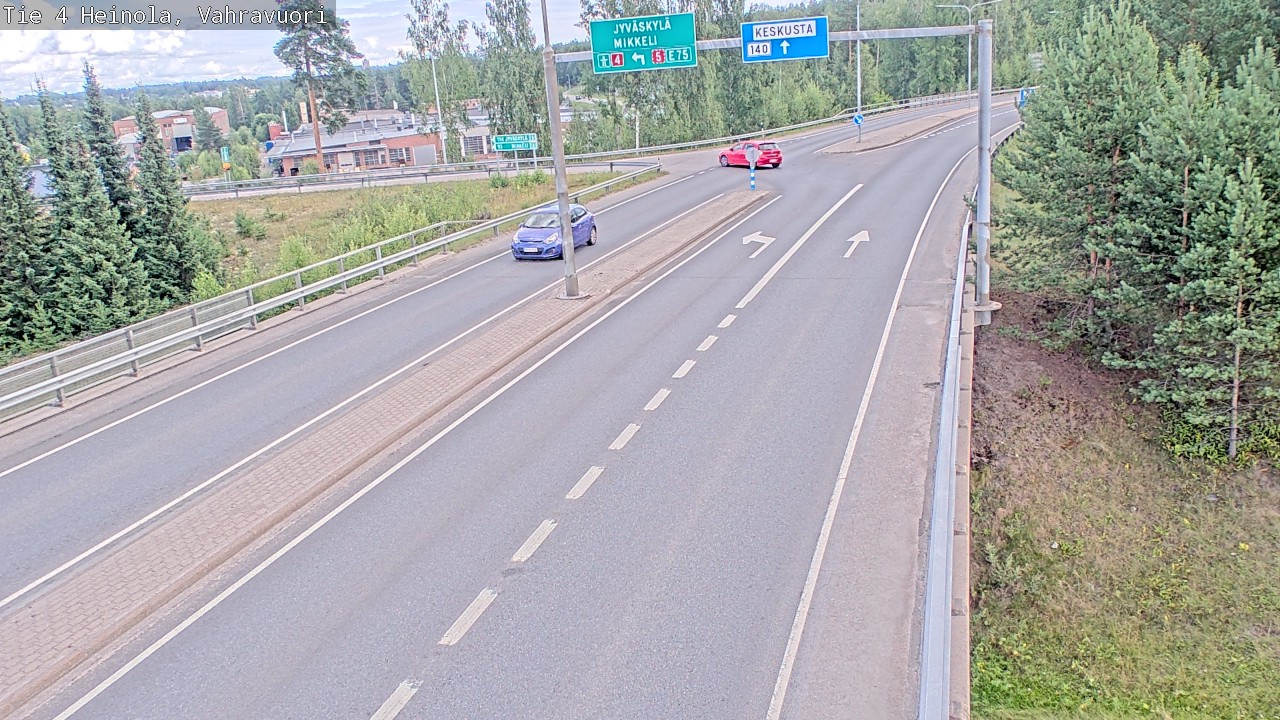 Kelikamerat Kuva Tie 4 Heinola, Vahravuori, Heinola, Päijät-Häme