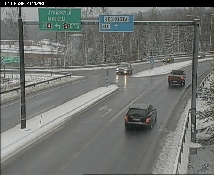Weather Camera Image Väg 4 Heinola, Vahravuori, Heinola, Päijät-Häme