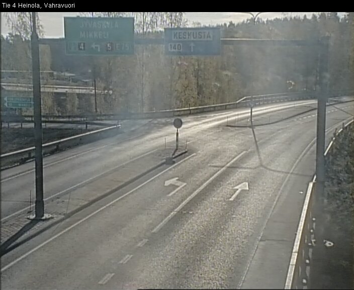 Weather Camera Image Väg 4 Heinola, Vahravuori, Heinola, Päijät-Häme