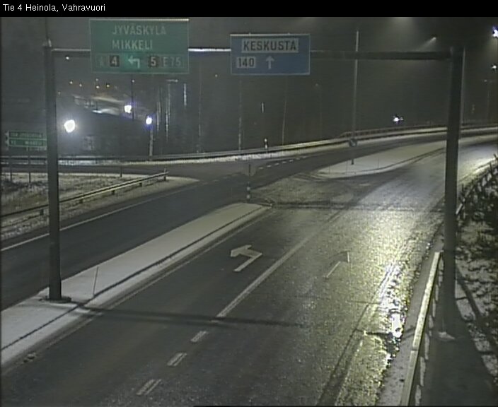 Weather Camera Image Väg 4 Heinola, Vahravuori, Heinola, Päijät-Häme