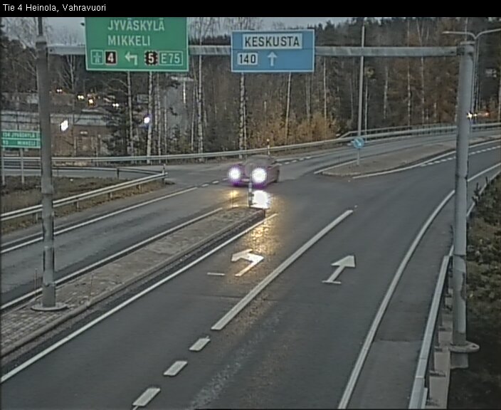 Kelikamerat Kuva Tie 4 Heinola, Vahravuori, Heinola, Päijät-Häme