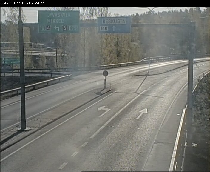 Weather Camera Image Väg 4 Heinola, Vahravuori, Heinola, Päijät-Häme