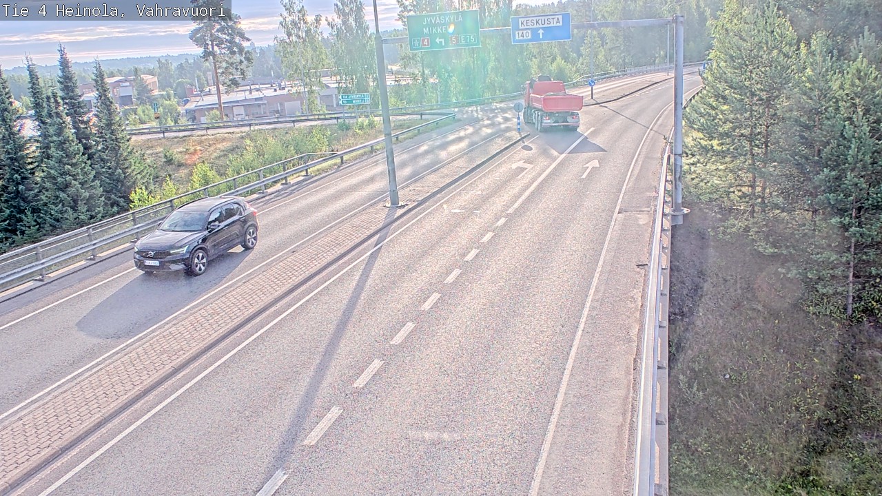 Weather Camera Image Road 4 Heinola, Vahravuori, Heinola, Päijät-Häme