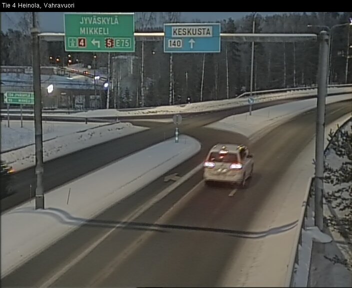 Kelikamerat Kuva Tie 4 Heinola, Vahravuori, Heinola, Päijät-Häme