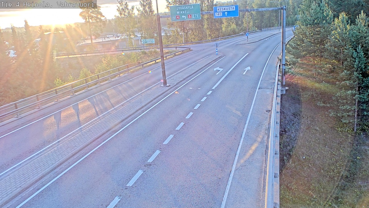 Weather Camera Image Road 4 Heinola, Vahravuori, Heinola, Päijät-Häme