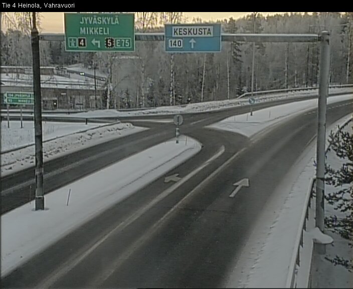 Weather Camera Image Road 4 Heinola, Vahravuori, Heinola, Päijät-Häme