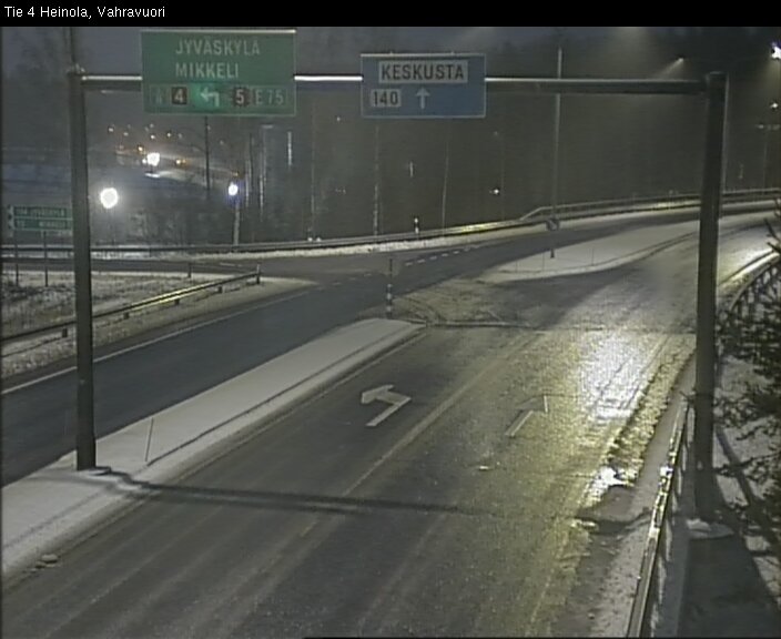 Weather Camera Image Väg 4 Heinola, Vahravuori, Heinola, Päijät-Häme