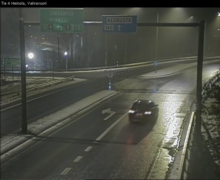 Weather Camera Image Väg 4 Heinola, Vahravuori, Heinola, Päijät-Häme