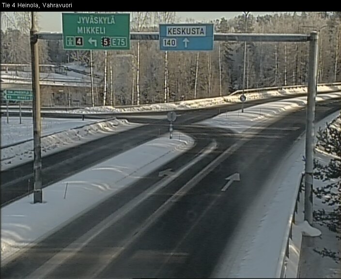 Weather Camera Image Road 4 Heinola, Vahravuori, Heinola, Päijät-Häme