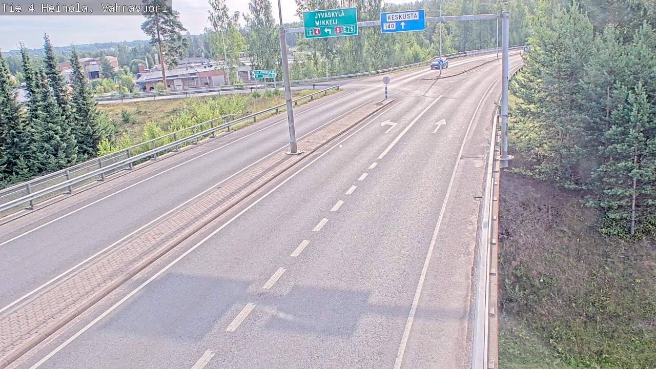 Kelikamerat Kuva Tie 4 Heinola, Vahravuori, Heinola, Päijät-Häme