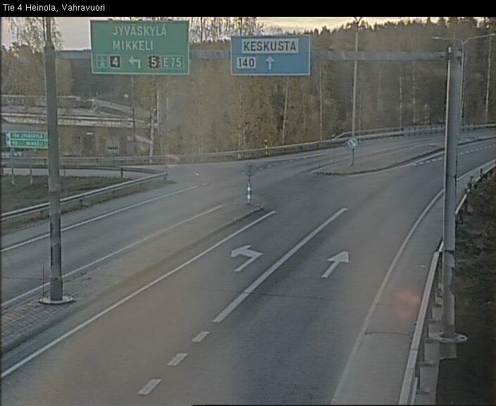 Weather Camera Image Road 4 Heinola, Vahravuori, Heinola, Päijät-Häme