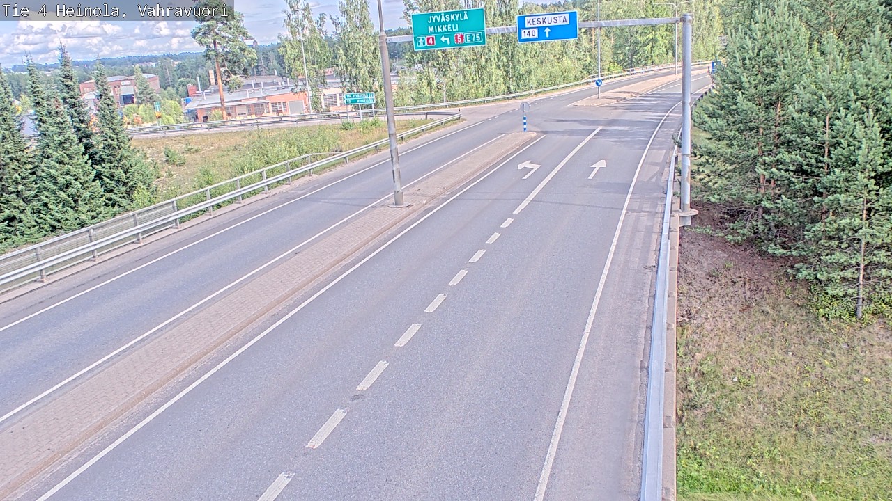 Kelikamerat Kuva Tie 4 Heinola, Vahravuori, Heinola, Päijät-Häme