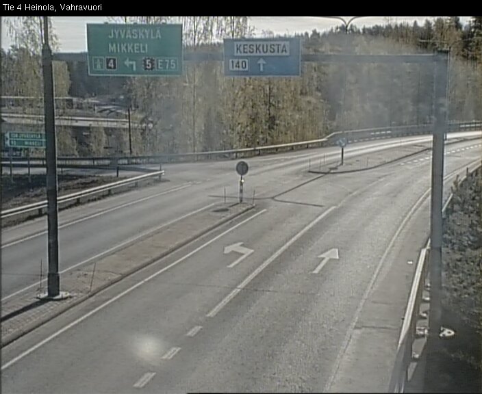 Weather Camera Image Väg 4 Heinola, Vahravuori, Heinola, Päijät-Häme