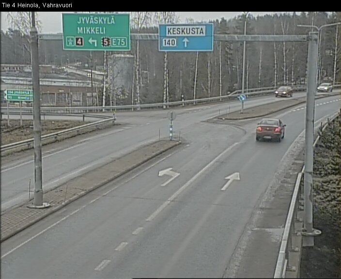 Weather Camera Image Road 4 Heinola, Vahravuori, Heinola, Päijät-Häme