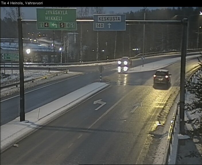 Weather Camera Image Väg 4 Heinola, Vahravuori, Heinola, Päijät-Häme