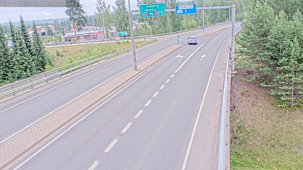 Weather Camera Image Road 4 Heinola, Vahravuori, Heinola, Päijät-Häme