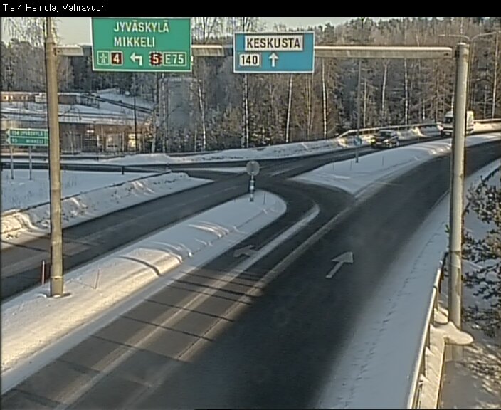 Kelikamerat Kuva Tie 4 Heinola, Vahravuori, Heinola, Päijät-Häme