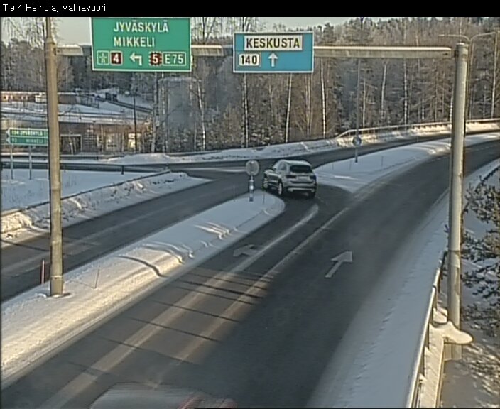 Weather Camera Image Road 4 Heinola, Vahravuori, Heinola, Päijät-Häme